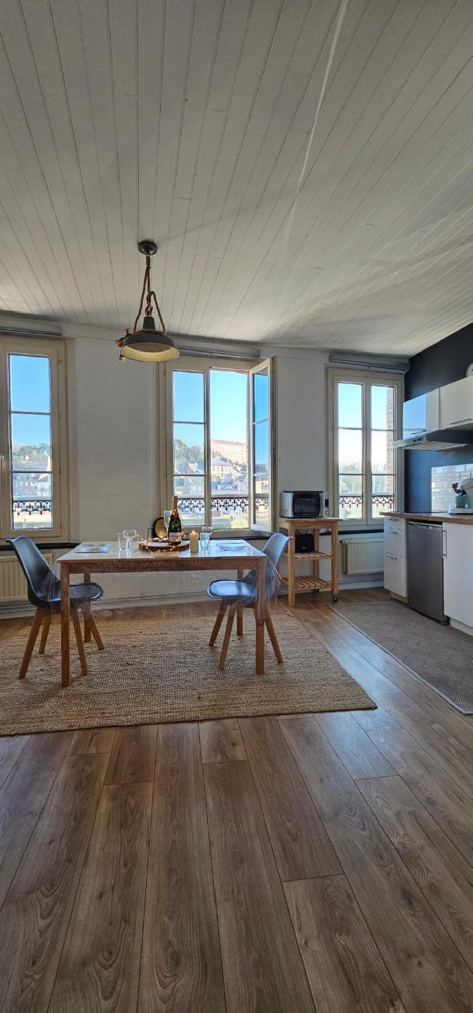 L'Atelier- Duplex Vue Magnifique Sur Le Port- Apartment Saint-Valery-en-Caux Exterior photo