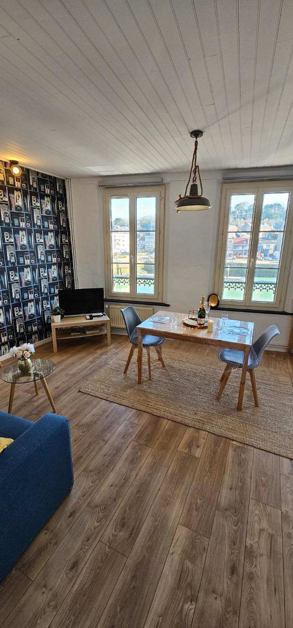 L'Atelier- Duplex Vue Magnifique Sur Le Port- Apartment Saint-Valery-en-Caux Exterior photo
